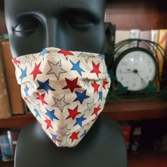 Cloth Face Mask - Silver/Copper Filters-American - Picture 1 of 9